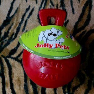 Dog Puppy Jolly Ball Heavy Duty 4 in xs sm med dog New!